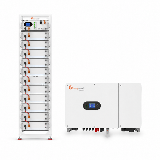 Felicity 50kW Inverter + 61.44kWh Lithium Battery Solar Combo
