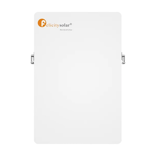 5.12kWh lithium battery LiFePO4 wall mount - Felicity