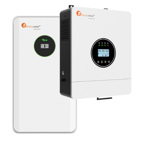 Felicity Solar 6KW backup system with 5.12KWH battery