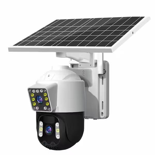 TW36-WIFI Solar Powered Wifi Dual Security 360° Camera ESEECLOUD App