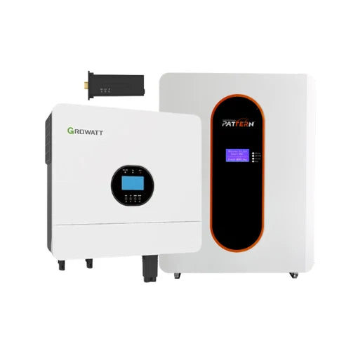 Growatt 6kva with 5.12Kwh Lithium Battery
